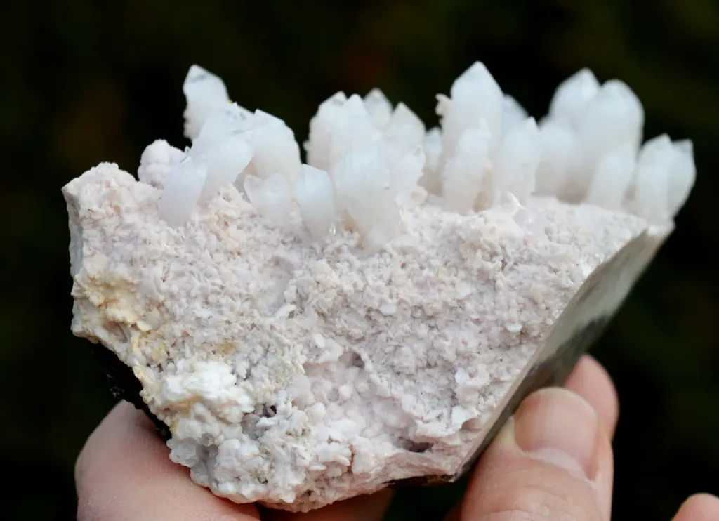 Quartz & Rhodochrosite 542 grams - Huarón mine, Huayllay district, Pasco province, Pasco, Peru - image 2
