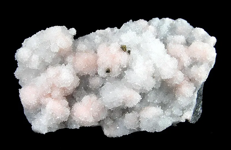 Quartz, Rhodochrosite image