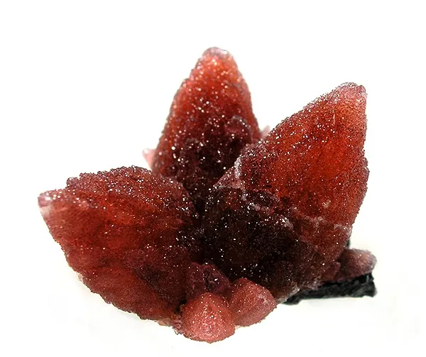 Quartz, Rhodochrosite, Manganite image