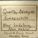 Quartz, Romanechite - image 3