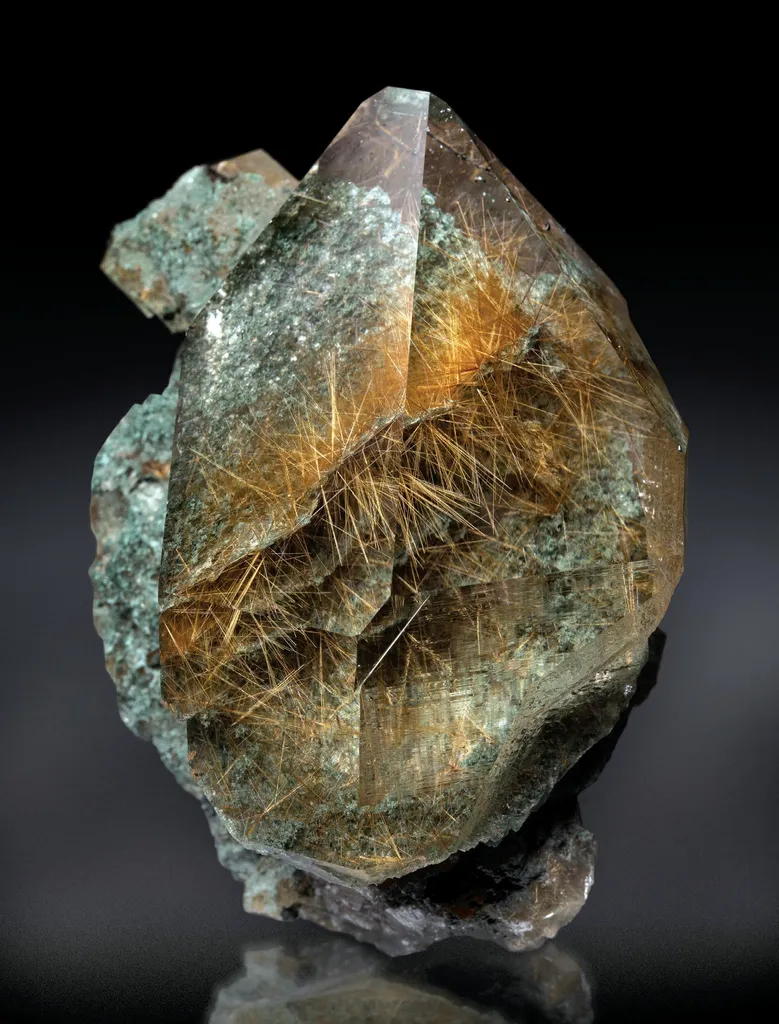 Quartz, Rutile image