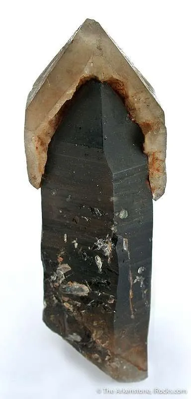 Quartz (Scepter on Gem Smoky Quartz) image