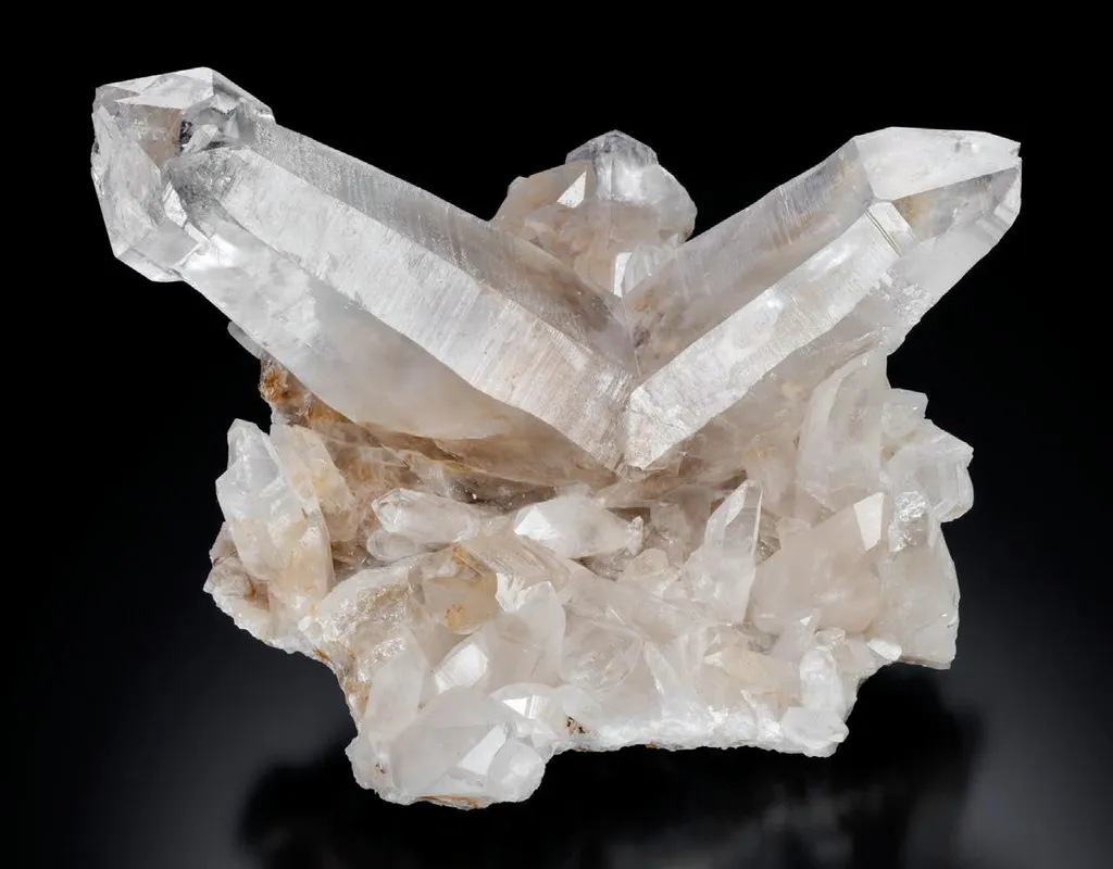 Quartz (sceptered) (Reichenstein-Grieserntal–law twin, Reichenstein form) image