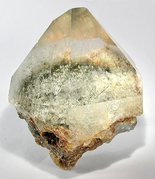 Quartz, Sericite, Chlorite Group, Schorl image