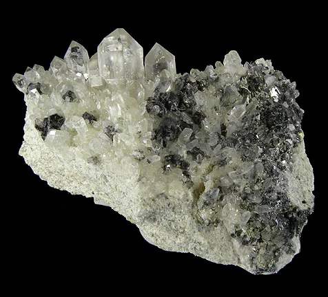 Quartz, Sphalerite image
