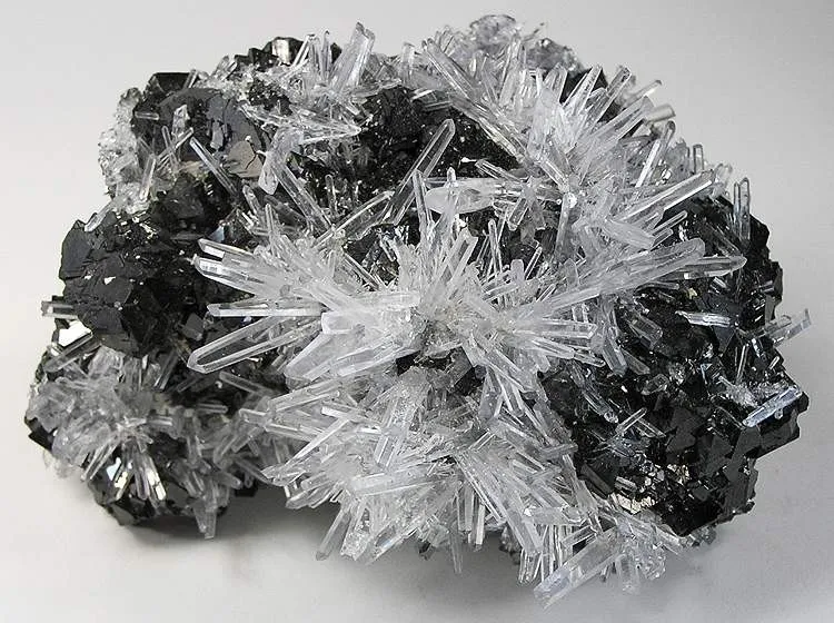 Quartz, Sphalerite image