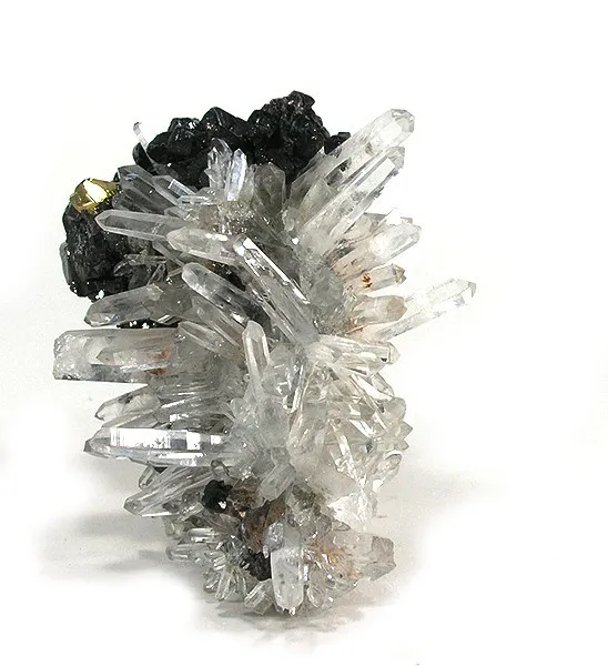 Quartz, Sphalerite image