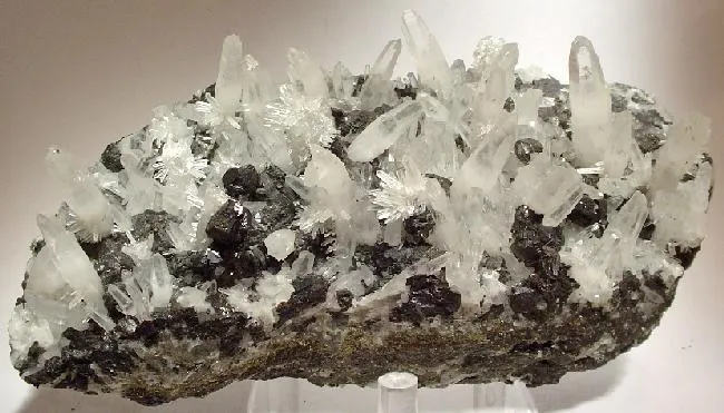 Quartz, Sphalerite image