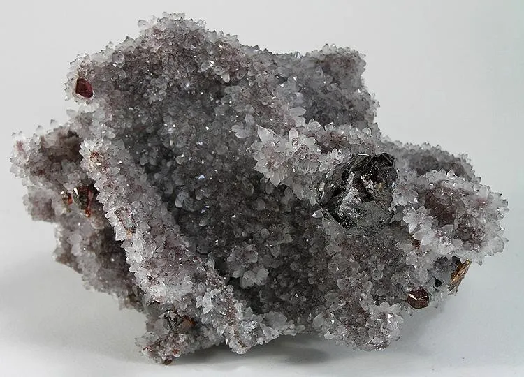 Quartz, Sphalerite image