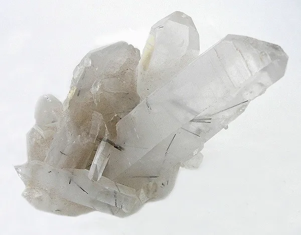 Quartz, Stibnite image