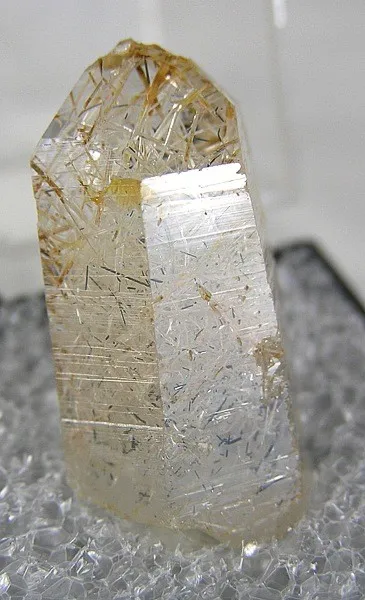 Quartz, Stibnite, Stibiconite image