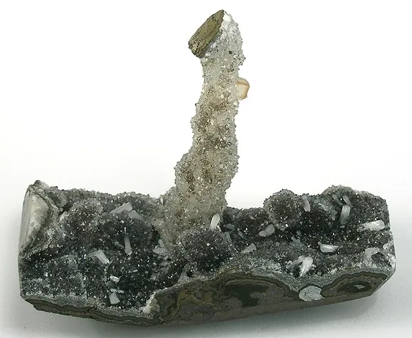 Quartz, Stilbite-Ca image