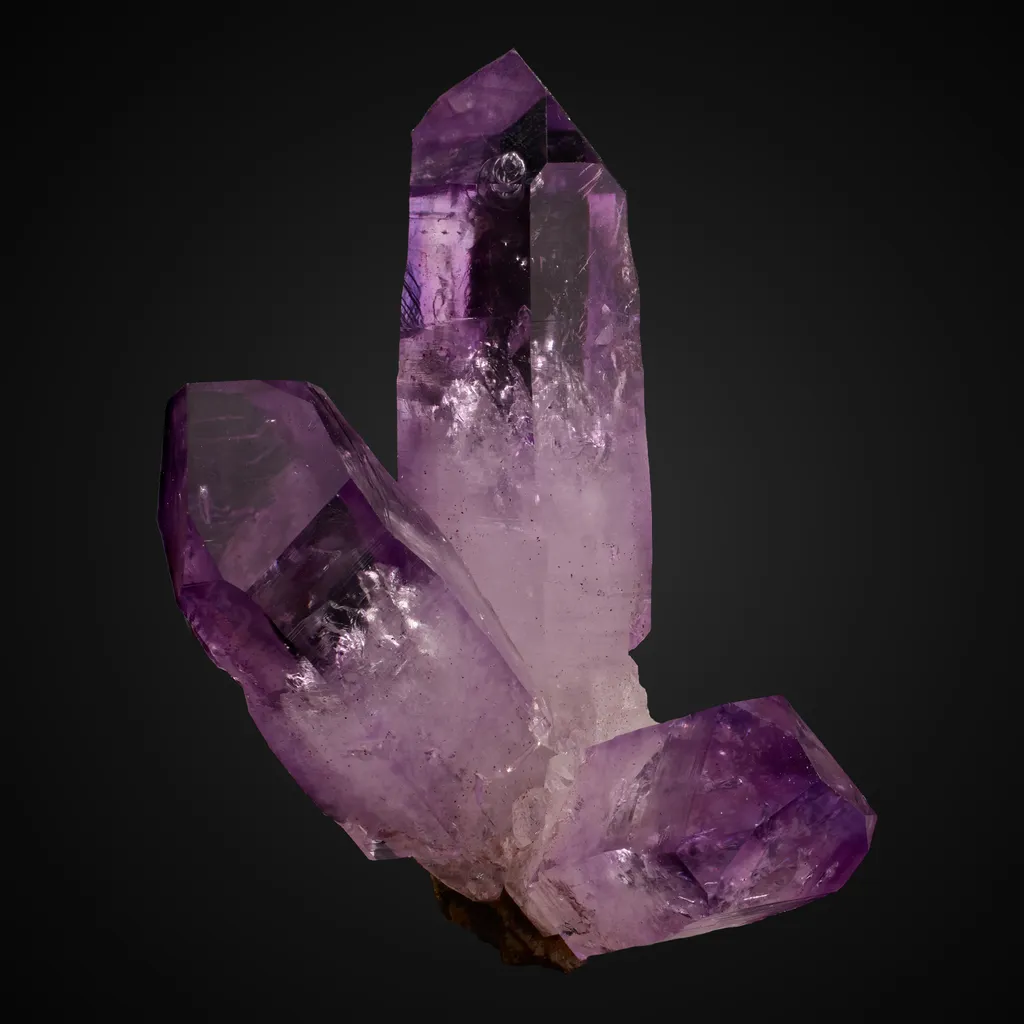 Quartz v. Amethyst (Enhydro) image