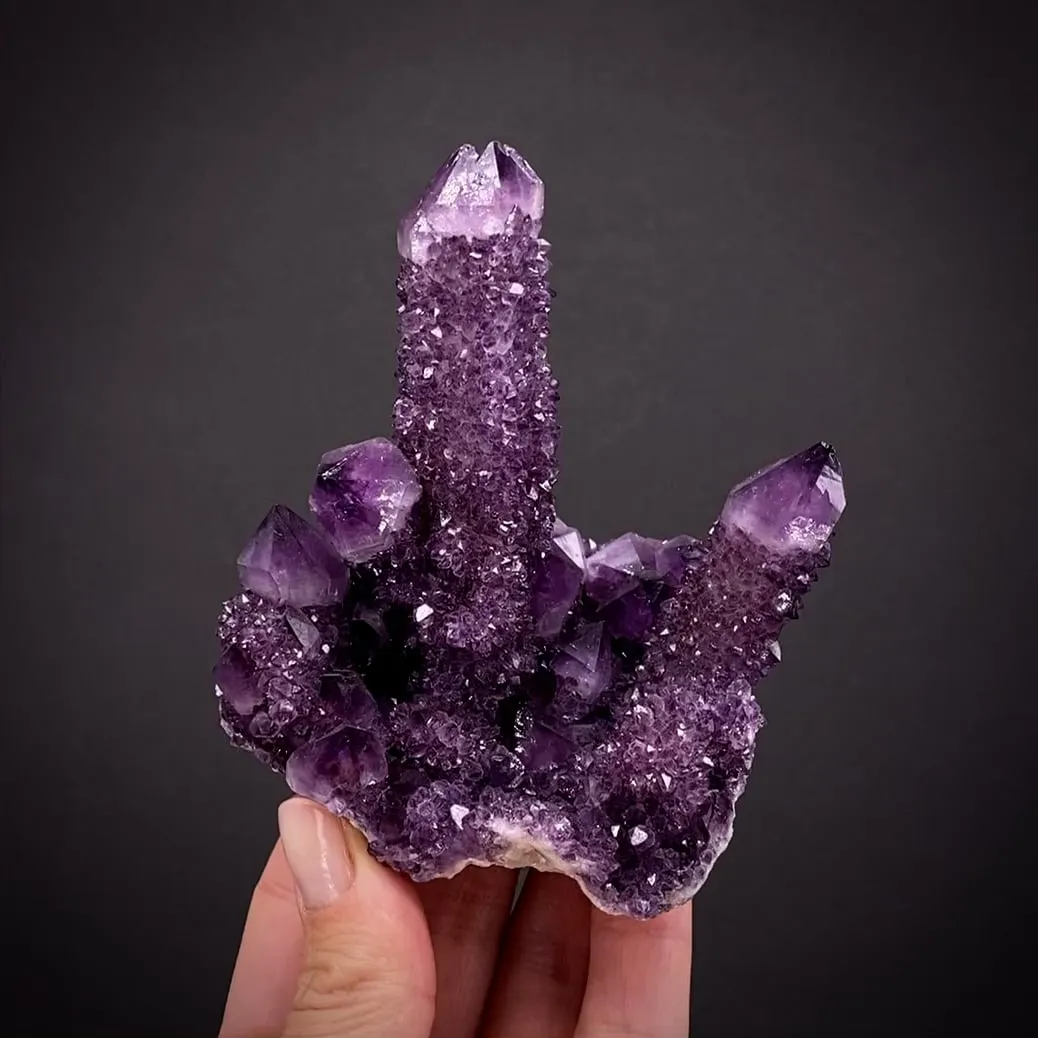 Quartz var. Amethyst (cactus Quartz) - image 1