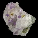 Quartz (Var: Amethyst), Calcite - image 9