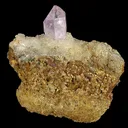 Quartz (Var: Amethyst), Calcite - image 8