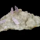 Quartz (Var: Amethyst), Calcite - image 7