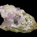 Quartz (Var: Amethyst), Calcite - image 2