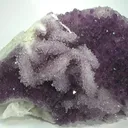 Quartz (Var: Amethyst), Calcite - image 1