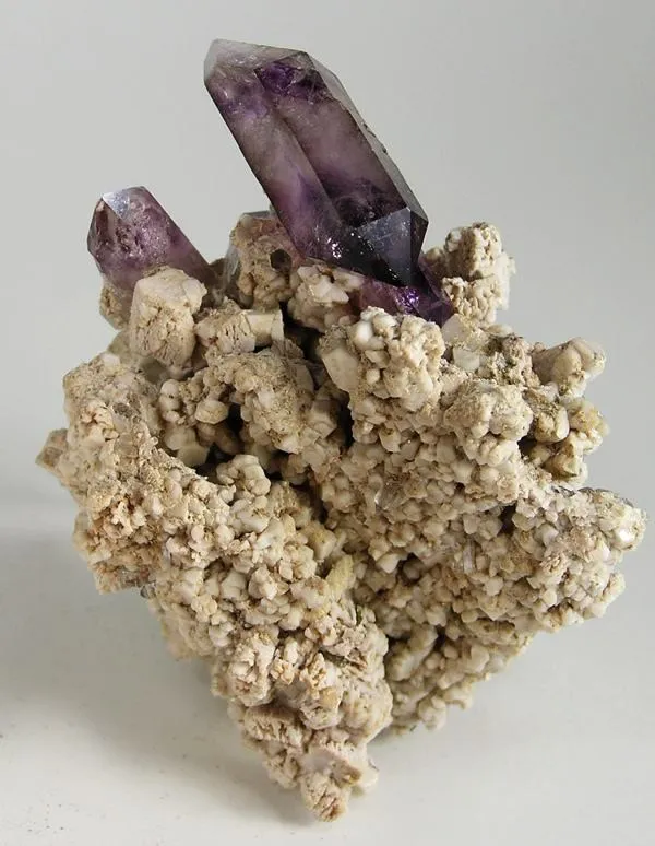 Quartz (Var: Amethyst), Feldspar Group image