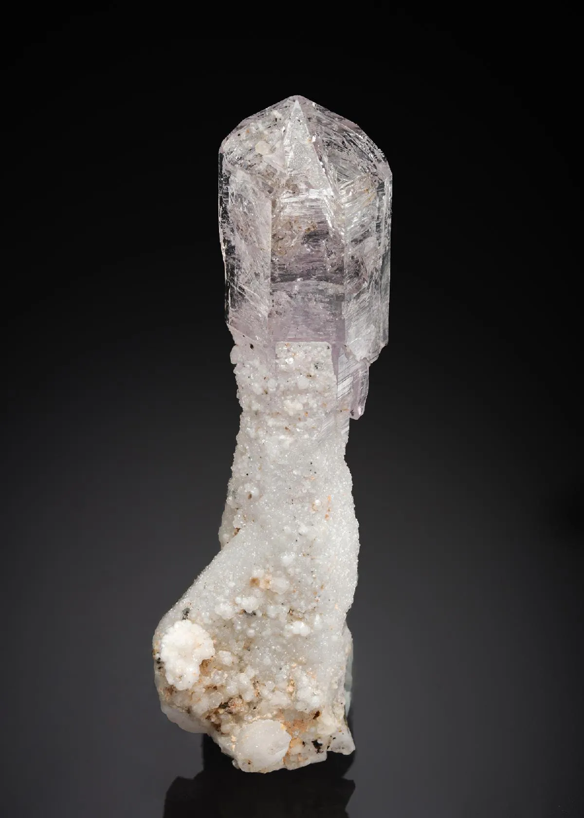 Quartz var. Amethyst 'Fenster' habit - image 1