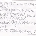 Quartz var. Amethyst (floater) - image 9