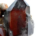 Quartz Var. Amethyst Included With Hematite - image 2