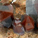 Quartz Var. Amethyst Included With Hematite - image 3