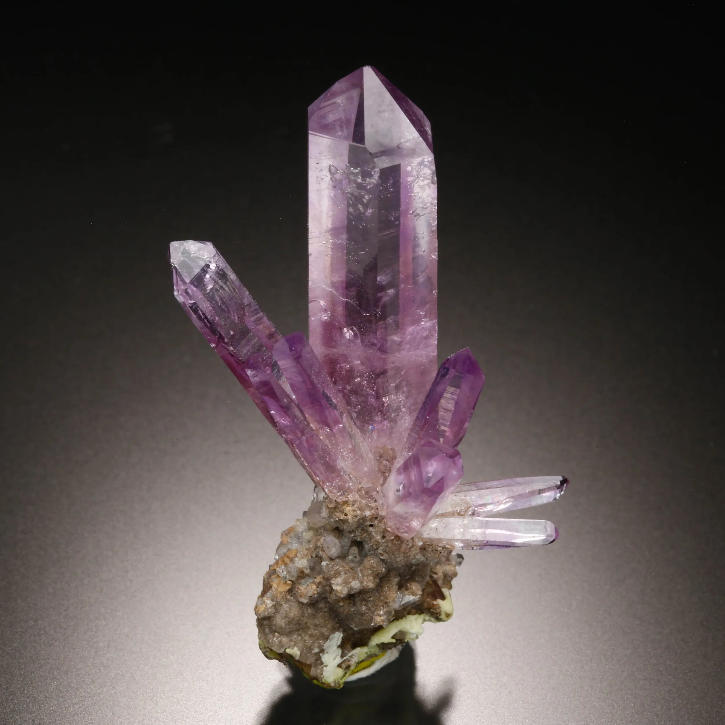 Quartz var. Amethyst, Las Vigas Mun., Veracruz, Mexico - image 1