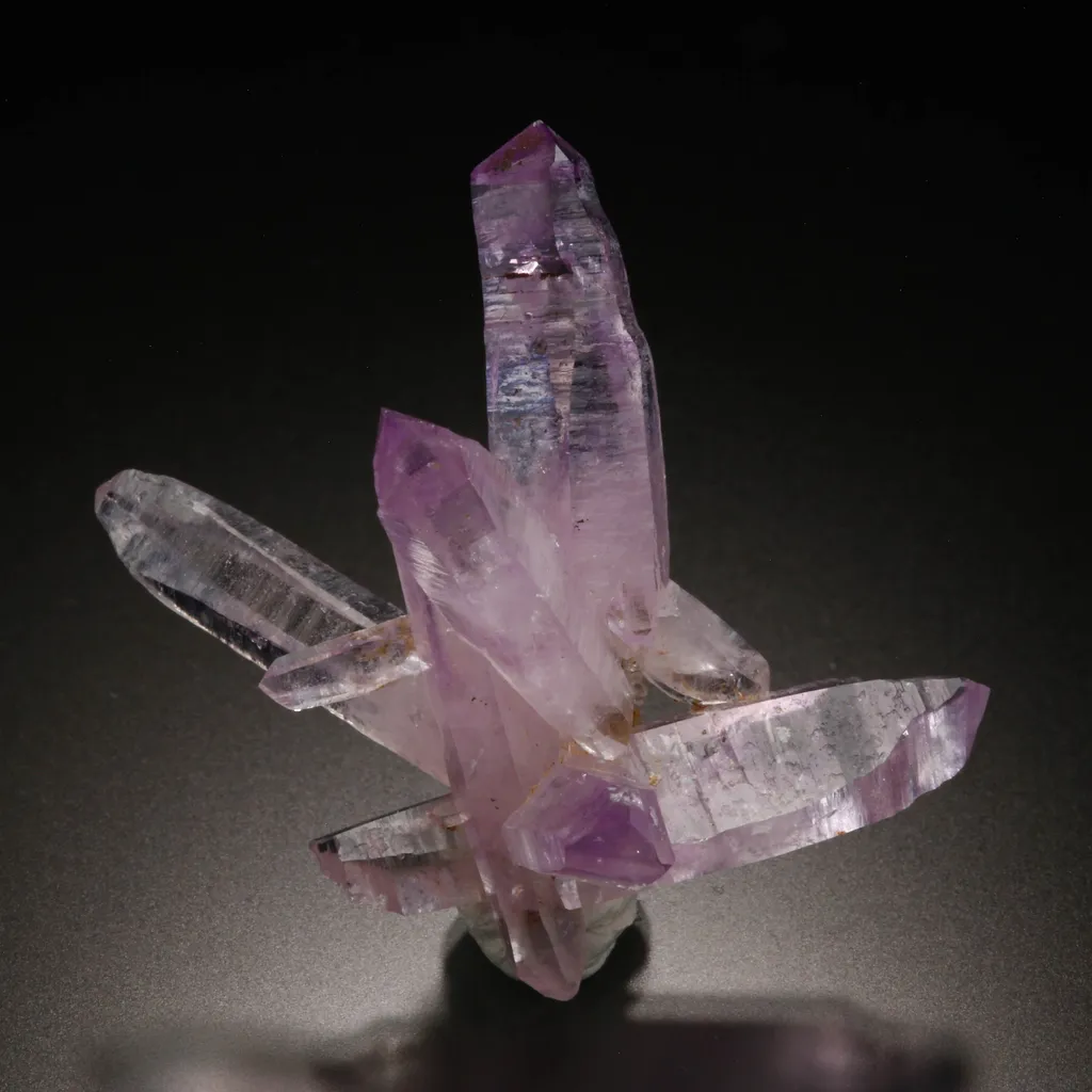 Quartz var. Amethyst, Las Vigas Mun., Veracruz, Mexico image