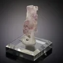 Quartz var. Amethyst on Danburite - image 1