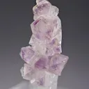 Quartz var. Amethyst on Danburite - image 1