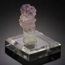 Quartz var. Amethyst on Danburite - image 1