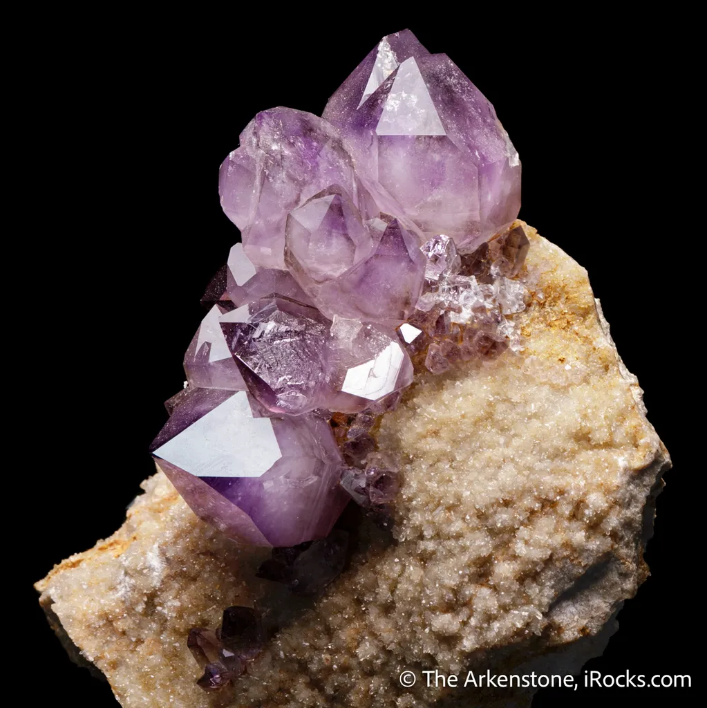 Quartz var. Amethyst on Matrix - image 6