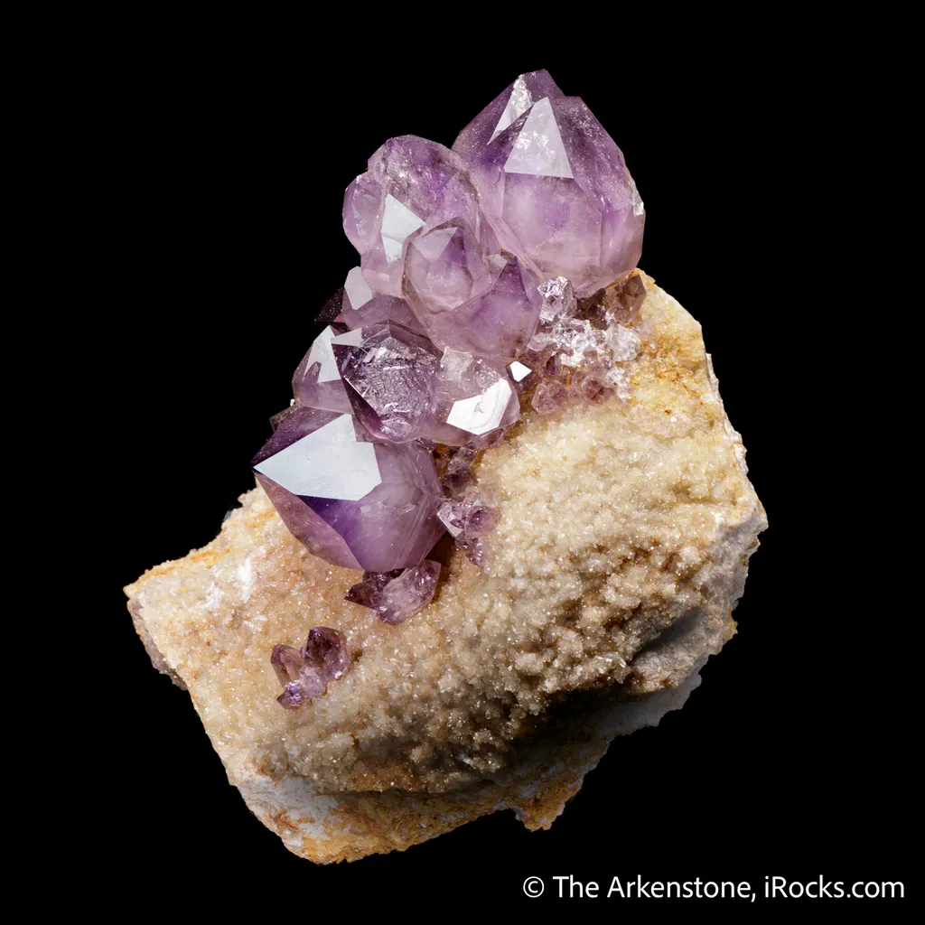 Quartz var. Amethyst on Matrix - image 5