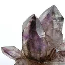 Quartz Var. Amethyst on Quartz - image 3
