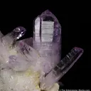 Quartz var. Amethyst on Quartz - image 6