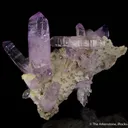 Quartz var. Amethyst on Quartz - image 4