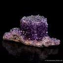 Quartz var. Amethyst ps. Calcite - image 3