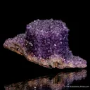 Quartz var. Amethyst ps. Calcite - image 4