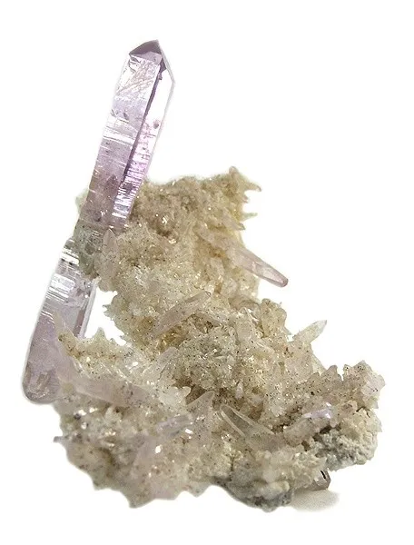 Quartz (Var: Amethyst), Quartz image