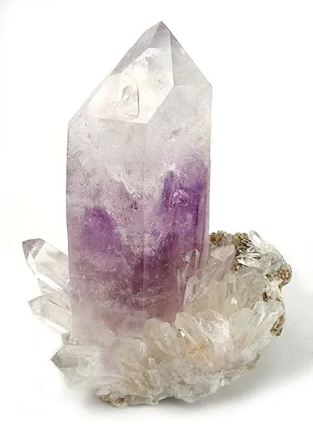 Quartz (Var: Amethyst), Quartz image