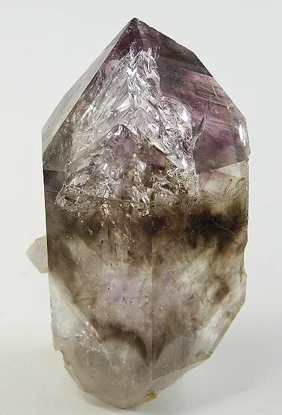 Quartz (Var: Amethyst), Quartz (Var: Smoky Quartz) image
