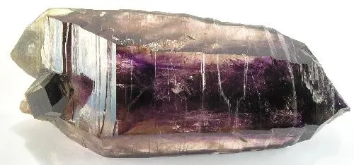 Quartz (Var: Amethyst), Quartz (Var: Smoky Quartz) image