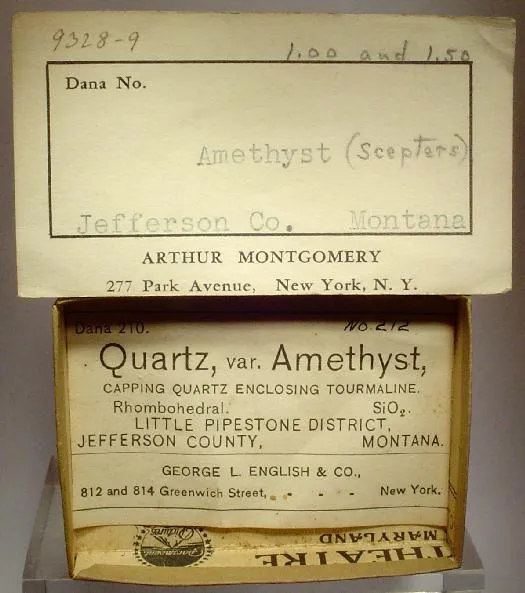 Quartz (Var: Amethyst), Quartz (Var: Smoky Quartz) - image 2