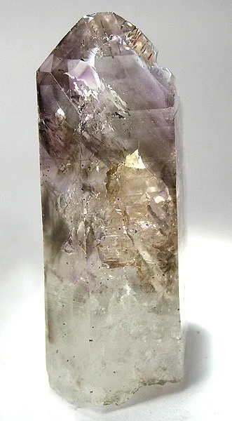 Quartz (Var: Amethyst), Quartz (Var: Smoky Quartz) image