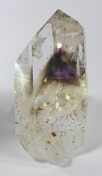 Quartz (Var: Amethyst), Quartz (Var: Smoky Quartz) image