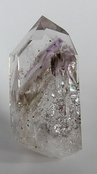Quartz (Var: Amethyst), Quartz (Var: Smoky Quartz) image