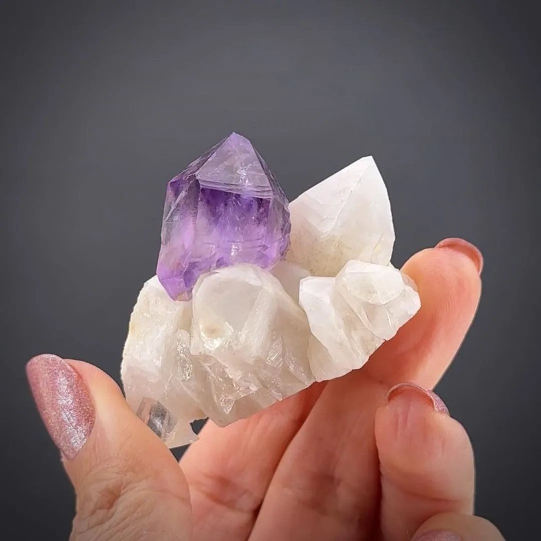 Quartz var. Amethyst (scepter) - image 2