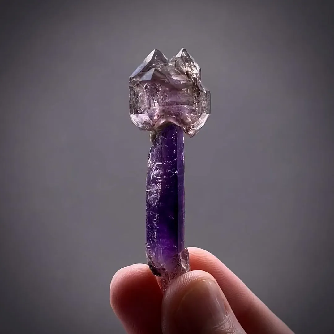 Quartz var. Amethyst (scepter) - image 1
